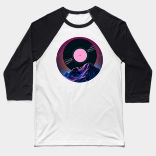 Vinyl - Synth wave Baseball T-Shirt